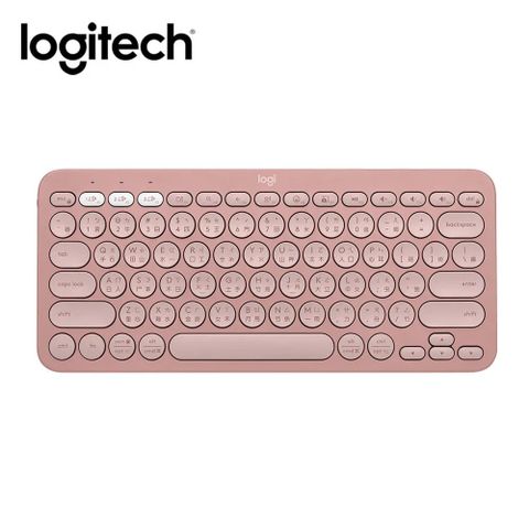 Logitech 羅技 K380S 跨平台藍牙鍵盤 玫瑰粉