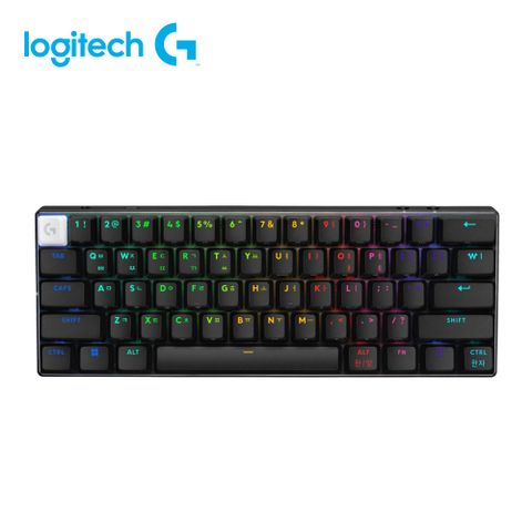 【Logitech 羅技】G Pro X 觸感軸職業機械式60%電競鍵盤｜黑色LIGHTSPEED 進行遊戲