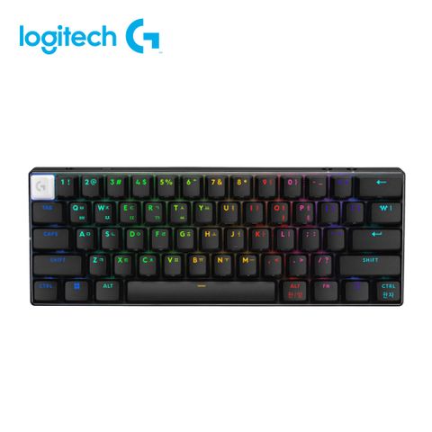 Logitech 羅技 G Pro X 觸感軸職業機械式60%電競鍵盤黑色