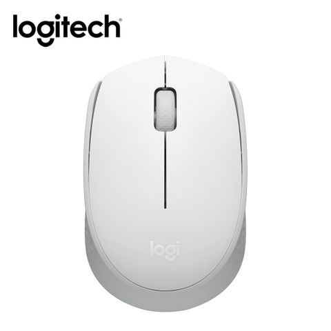 Logitech 羅技 M170 無線滑鼠 珍珠白