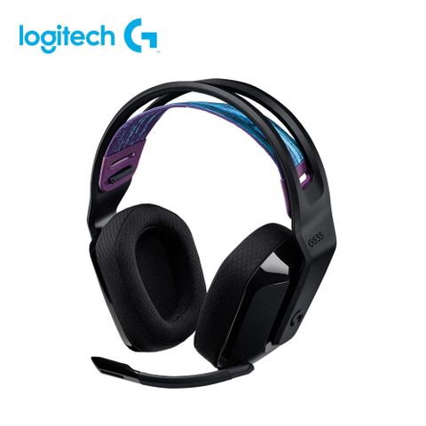 Logitech 羅技 G535 無線電競耳機-黑