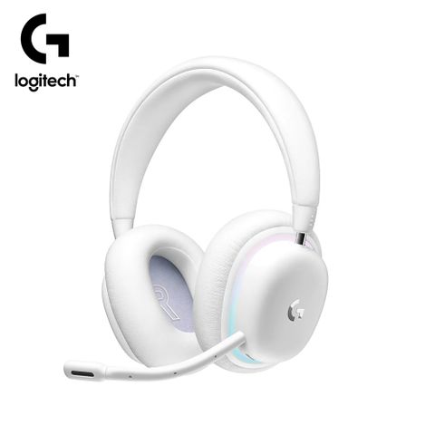 【Logitech 羅技】G735 無線美型RGB遊戲耳麥 夢幻白突破傳統的貼合性