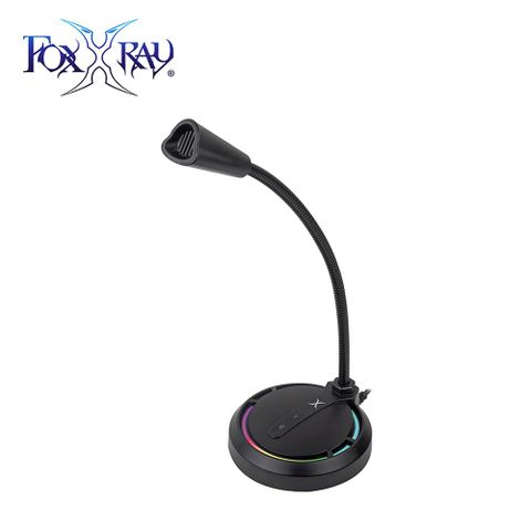 【FOXXRAY 狐鐳】FXR-SUM-11 奧拉響狐USB電競麥克風一鍵切換靜音功能，隨時監控收音狀態
