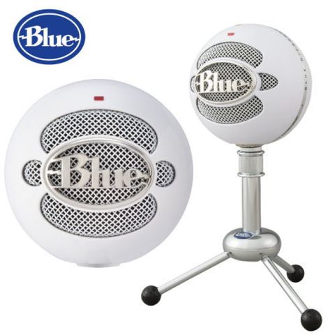 【Blue】Snowball 雪球 USB麥克風  白