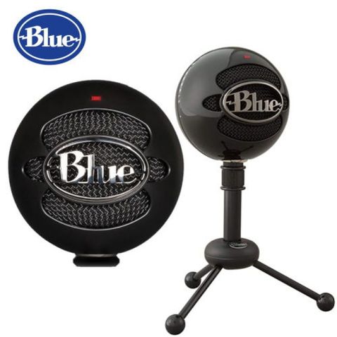 【Blue】Snowball 雪球 USB麥克風  黑