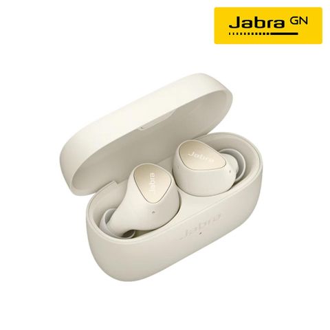 JABRA 捷波朗 Elite 4 ANC 真無線耳機-鉑金米