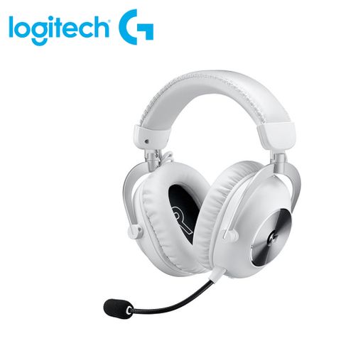 【Logitech 羅技】G Pro X II 職業級無線電競耳麥 第二代 白色與職業選手合作設計，針對頂級競賽打造