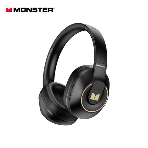 【MONSTER 魔聲】HI-FI 遊戲藍牙耳機 MON-XKH01 墨霧黑無線、有線雙模設計