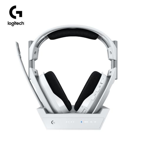 【Logitech 羅技】ASTRO A50X 無線遊戲耳機 白色一鍵切換PC+PS5+XBOX