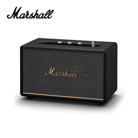 【Marshall】Acton III 攜帶式藍牙喇叭 經典黑全新音場體驗
