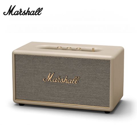 【Marshall】Stanmore III 攜帶式藍牙喇叭 奶油白震撼全場的音效