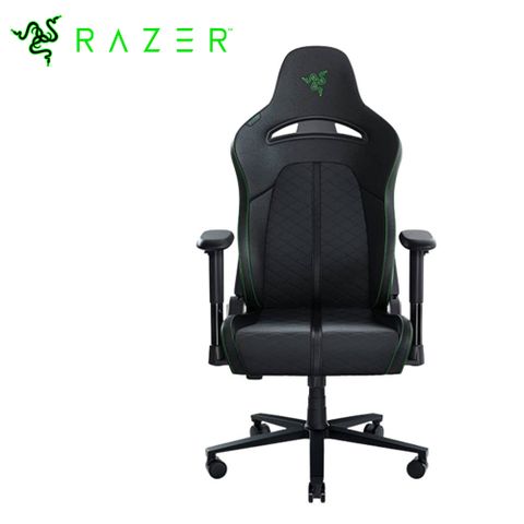 【Razer 雷蛇】ENKI X 人體工學設計電競椅 黑綠色《不含安裝》《不含安裝》