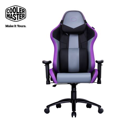【Cooler Master 酷碼】CALIBER R3 電競椅 紫色更加符合人體工學