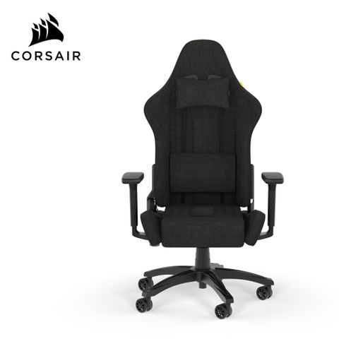 CORSAIR 海盜船 【CORSAIR 海盜船】TC100 RELAXED 電競椅-布質黑含安裝