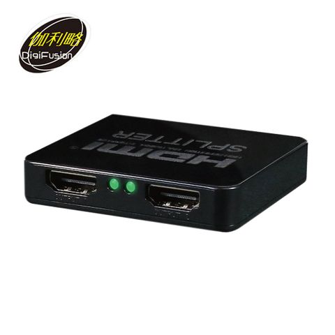 【伽利略】HDMI 4K2K影音分配器 1進2出 塑殼