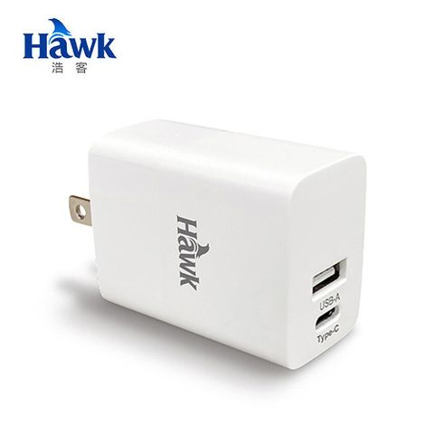 【Hawk 浩客】45W 高速PD充電器-白