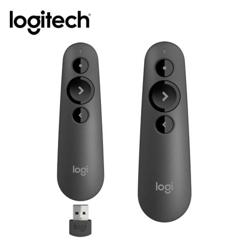 【logitech 羅技】R500S 雷射簡報遙控器-黑