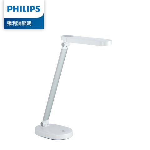 【Philips 飛利浦】酷玉 LED可攜式充電檯燈 66145-雪晶白舒適光標準呵護您的眼睛