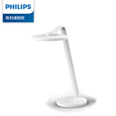【Philips 飛利浦】 品伽 66102 LED檯燈 【PD001】4段調光 含2600K暖光小夜燈/星軌棱鏡防眩