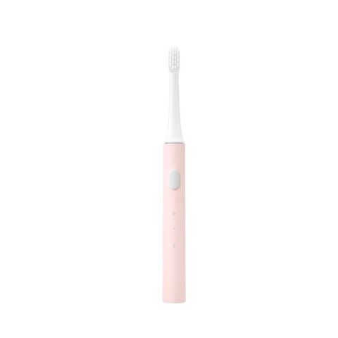 【米家】聲波電動牙刷 T100 粉色智慧科技保持口腔潔淨