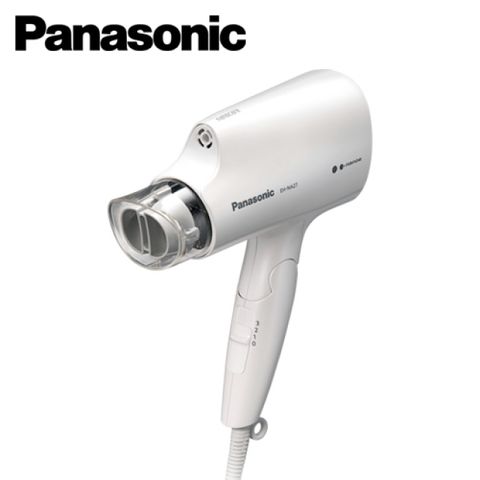 【Panasonic 國際牌】EH-NA27 奈米水離子吹風機 白色輕巧保濕 攜帶方便