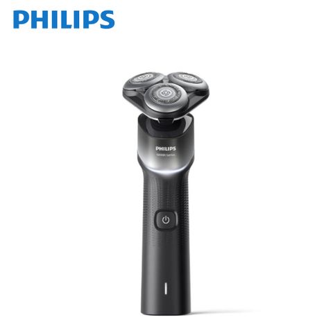 【Philips 飛利浦】X5004 3D浮動全機水洗舒適電鬍刀 刮鬍刀俐落帥! 光芒從裡到外