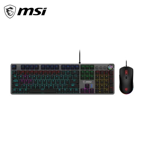 MSI 微星 GK310 COMBO RED TC鍵鼠組