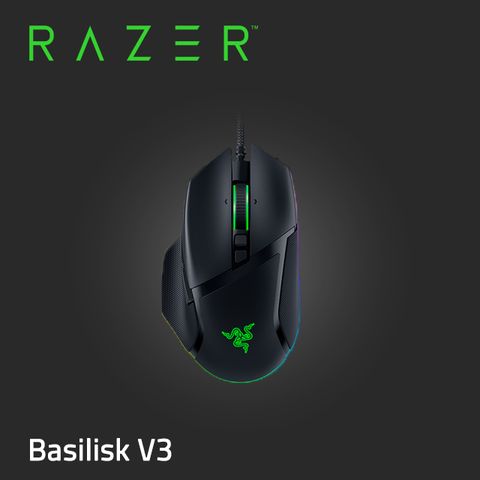 RAZER 雷蛇 Basilisk V3 巴賽利斯蛇 V3 電競滑鼠