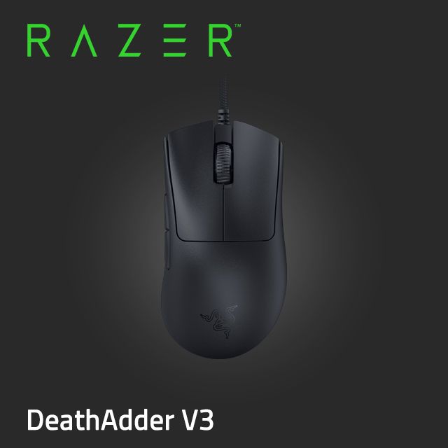 Razer DeathAdder V3 煉獄奎蛇V3 電競滑鼠RZ01-04640100-R3M1 - PChome