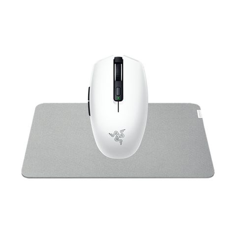 【RAZER 雷蛇】RAZER OROCHI V2八岐大蛇靈刃 無線(白) 電競滑鼠+PRO GLIDE 商務PRO 滑鼠墊 