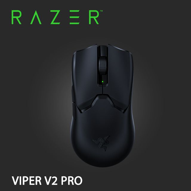 RAZER 雷蛇VIPER V2 PRO 毒蝰V2 PRO 無線超輕量電競滑鼠-黑- PChome