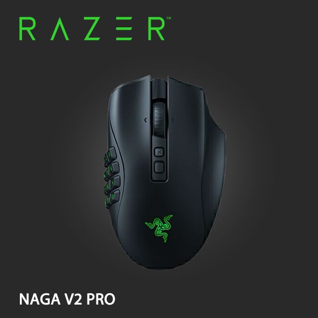 RAZER NAGA V2 PRO 雷蛇那伽梵蛇V2 PRO 無線電競滑鼠- PChome 24h購物