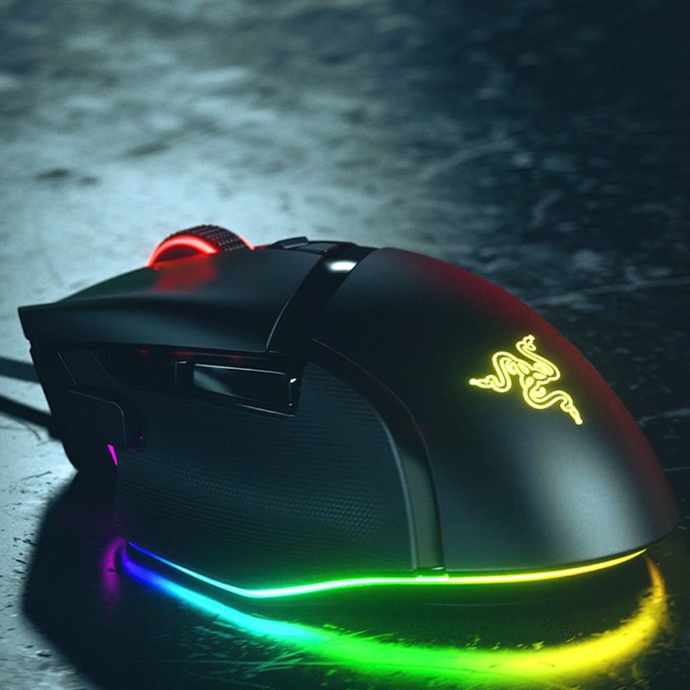 RAZER 雷蛇 Basilisk 巴塞利斯蛇 V3 35K 電競滑鼠(黑)