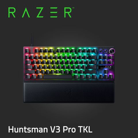 Razer Huntsman V3 Pro TKL 獵魂光蛛 V3 Pro TKL 機械式鍵盤(光學軸/中文)