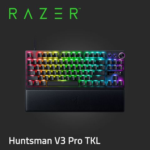 RAZER 雷蛇 Huntsman V3 Pro TKL 獵魂光蛛 V3 Pro TKL 機械式鍵盤(光學軸/中文)