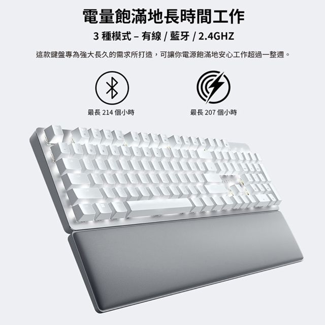 RAZER 雷蛇 Pro Type Ultra無線藍牙雙模機械鍵盤 (中文)