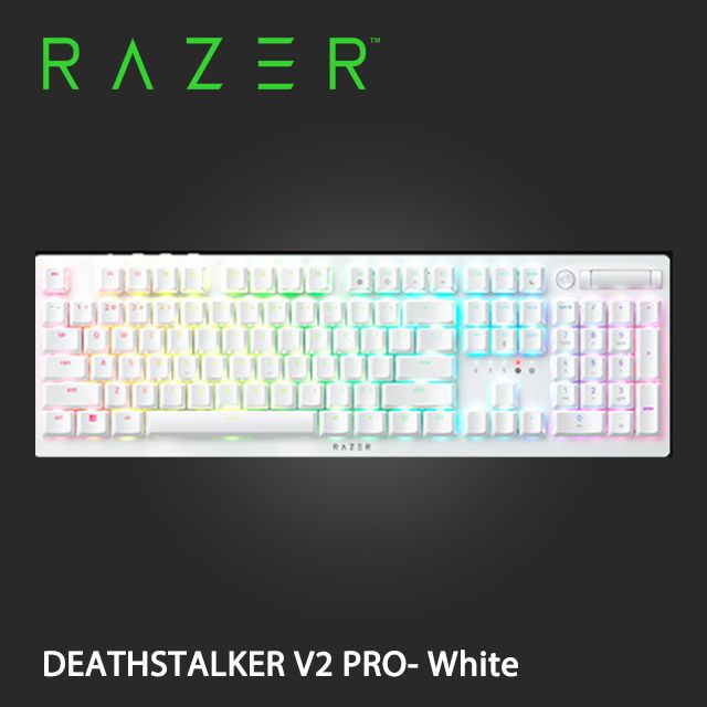 RAZER DeathStalker V2 PRO 雷蛇噬魂金蝎V2 PRO 無線電競鍵盤光學矮軸