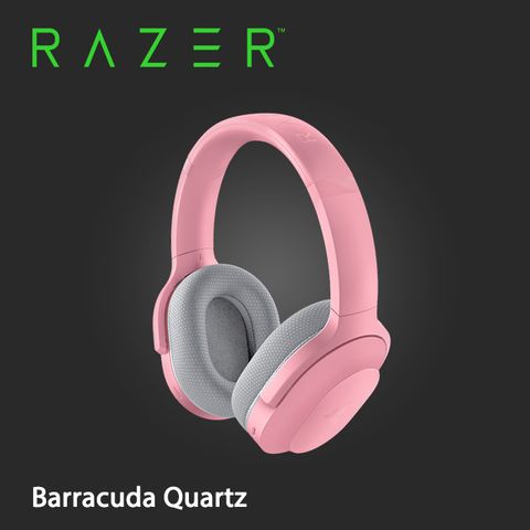NEW㊣新色到貨Razer Barracuda -Quartz 雷蛇 梭魚-粉晶 無線耳機