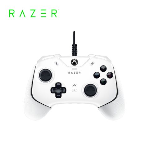 RAZER 雷蛇 Wolverine V2 Xbox Series X 專用遊戲手把-白(適用PC)