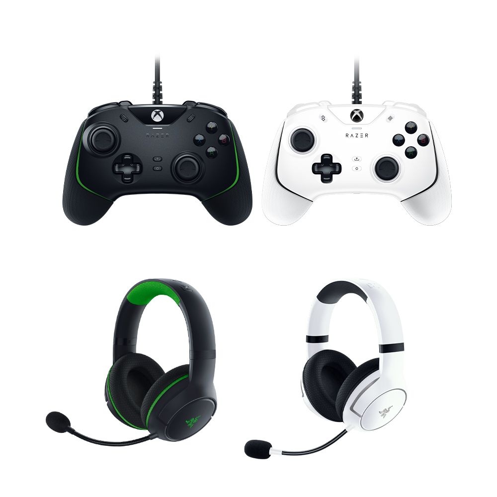 RAZER 雷蛇 Wolverine V2 for Xbox+Kaira HyperSpeed電競無線頭戴雙模耳機