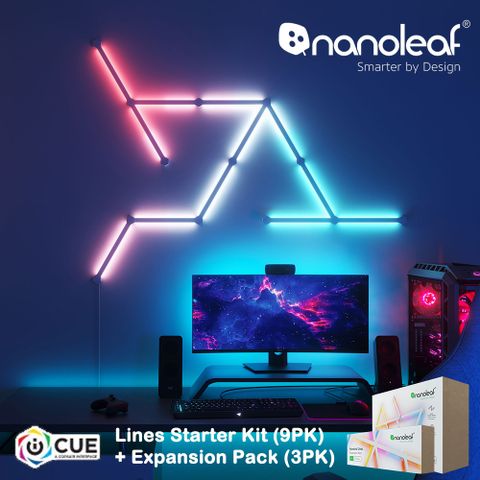 Nanoleaf Lines 智能星座燈九條組 + 三條擴充組