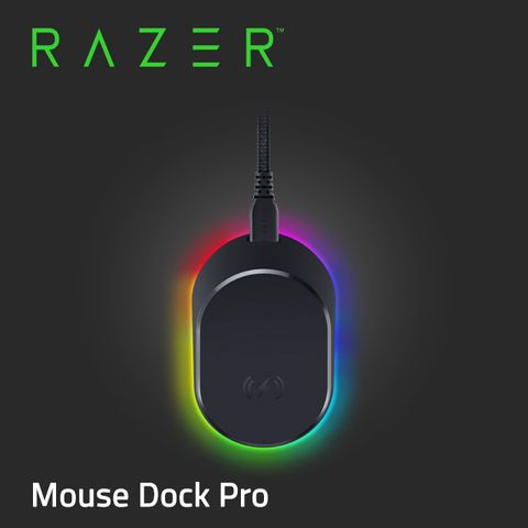 RAZER 雷蛇 Mouse Dock Pro 無線滑鼠充電座 RZ81-01990100-B3M1