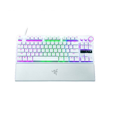 Razer Huntsman V3 Pro TKL 機械式鍵盤(光學軸/英文)-白色