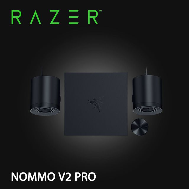 RAZER NOMMO V2 PRO 雷蛇天狼星V2 PRO幻彩版電競喇叭RZ05-04740100 