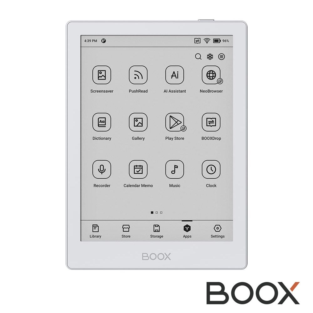 BOOX 文石 Go 6 吋電子閱讀器 - 白色