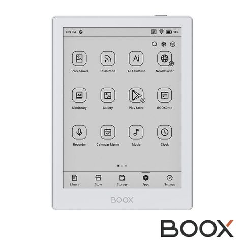 BOOX 文石 Go 6 吋電子閱讀器 - 白色
