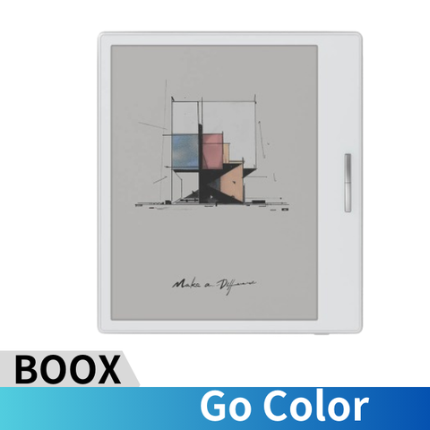 BOOX 文石 Go Color 7 吋彩色電子閱讀器 - 白色