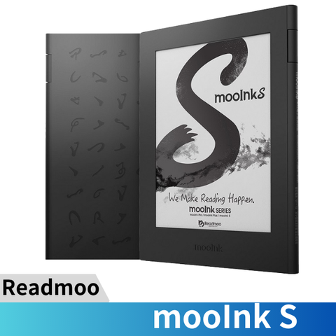 【Readmoo 讀墨】 mooInk S  6 吋電子書閱讀器 (硯墨黑)