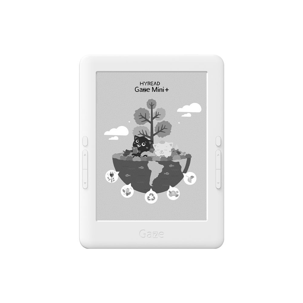 HyRead Gaze Mini+ 6吋電子書閱讀器 白32G(殼套組B)