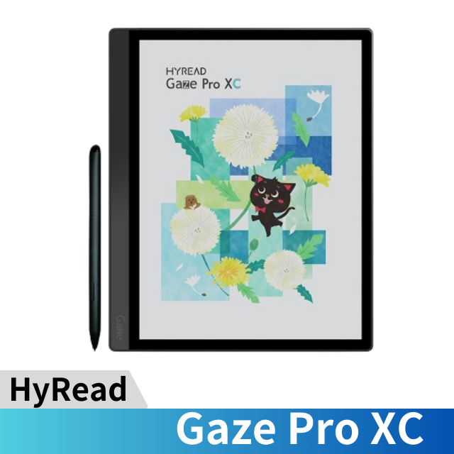 HyRead Gaze Pro XC 10.3吋彩色電子紙閱讀器-沉穩黑